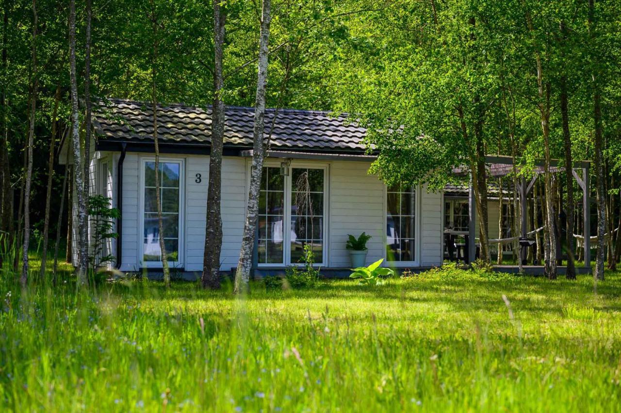 Domki Drewniane Na Splawiu Nad Morzem Ujście-Darłowskie Exterior foto