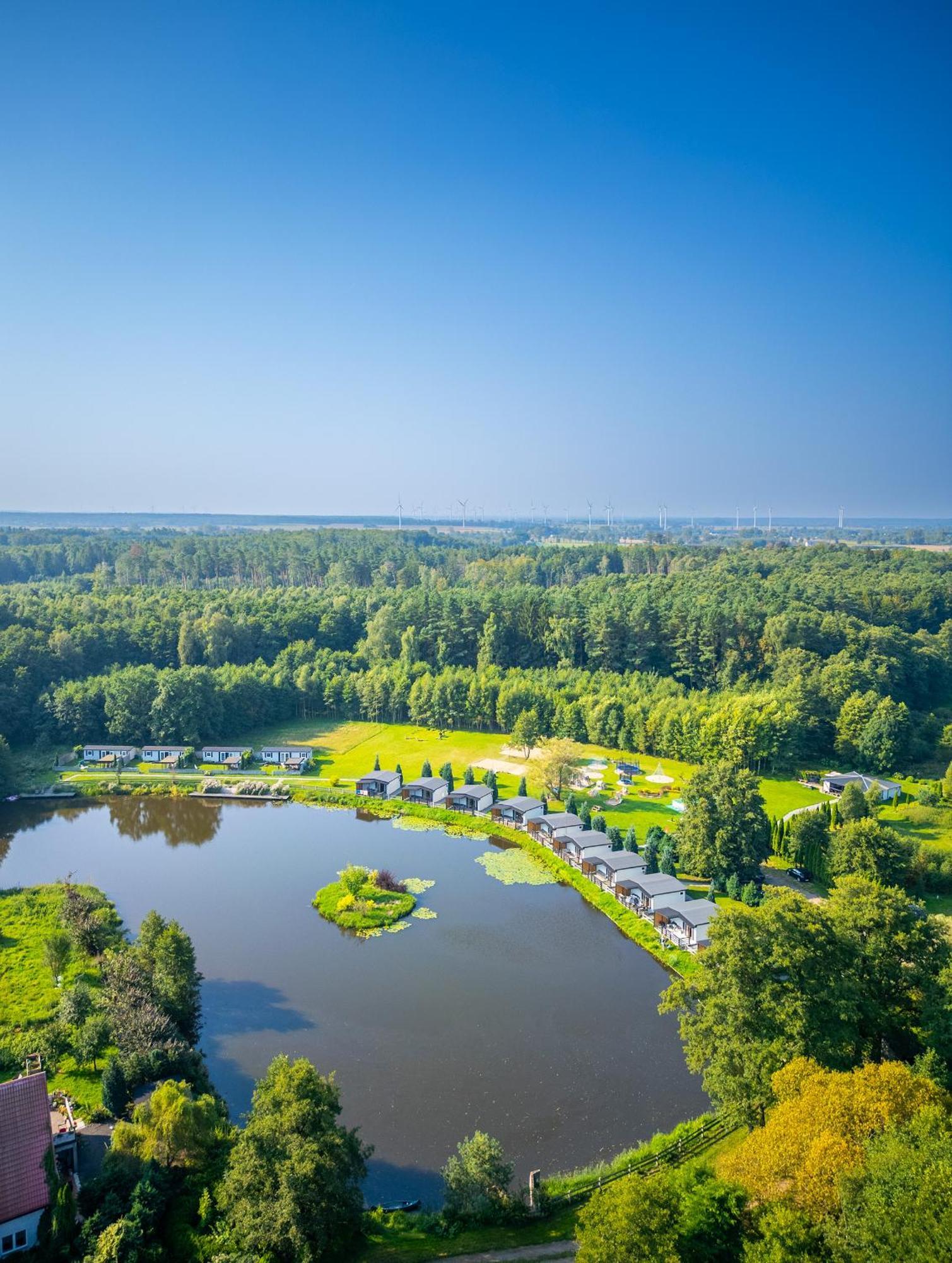 Domki Drewniane Na Splawiu Nad Morzem Ujście-Darłowskie Exterior foto