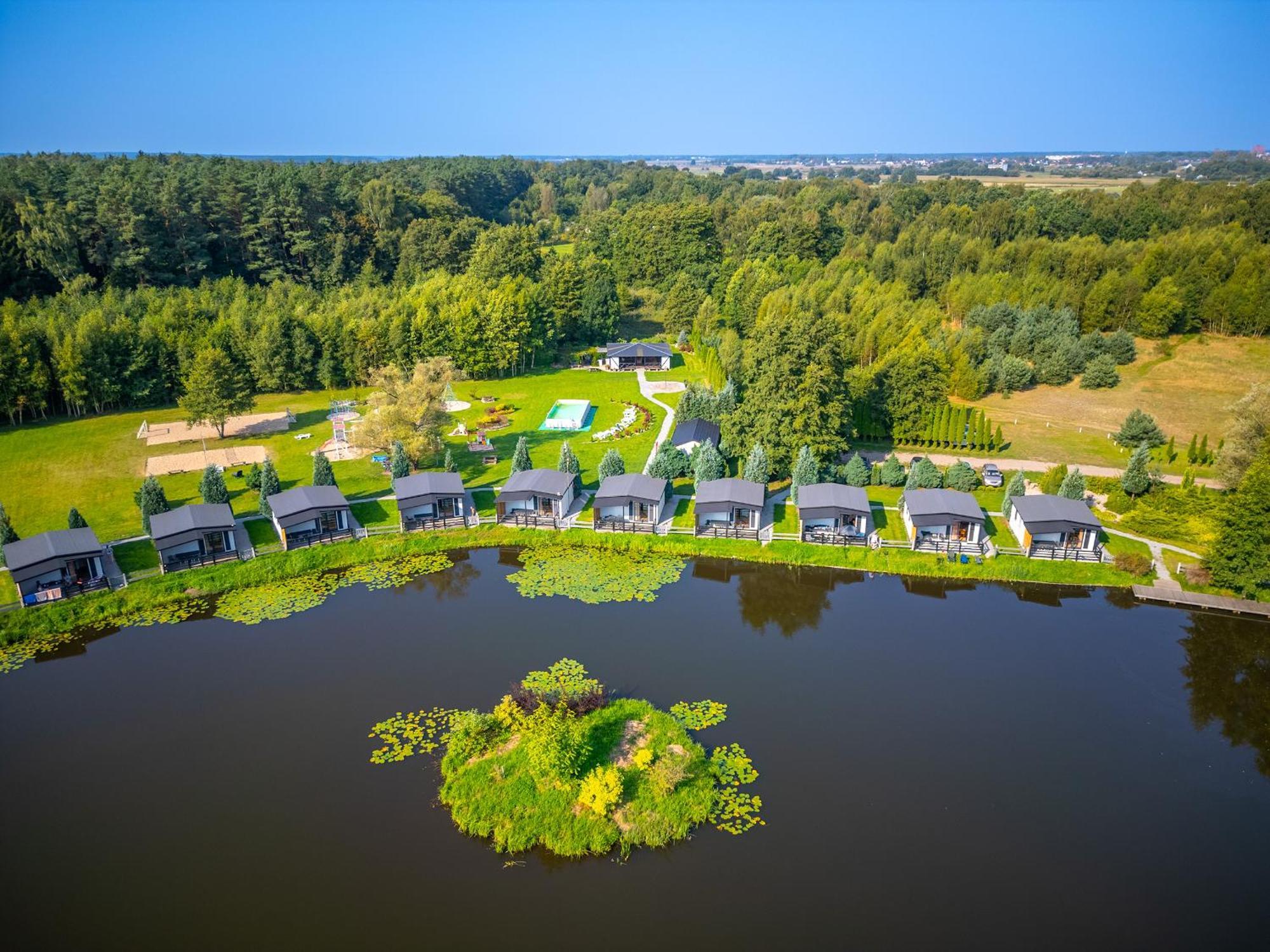 Domki Drewniane Na Splawiu Nad Morzem Ujście-Darłowskie Exterior foto