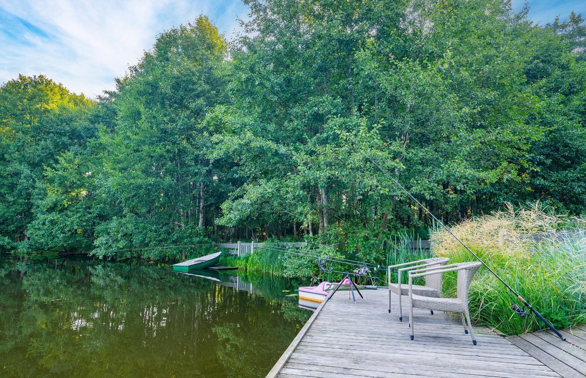 Domki Drewniane Na Splawiu Nad Morzem Ujście-Darłowskie Exterior foto