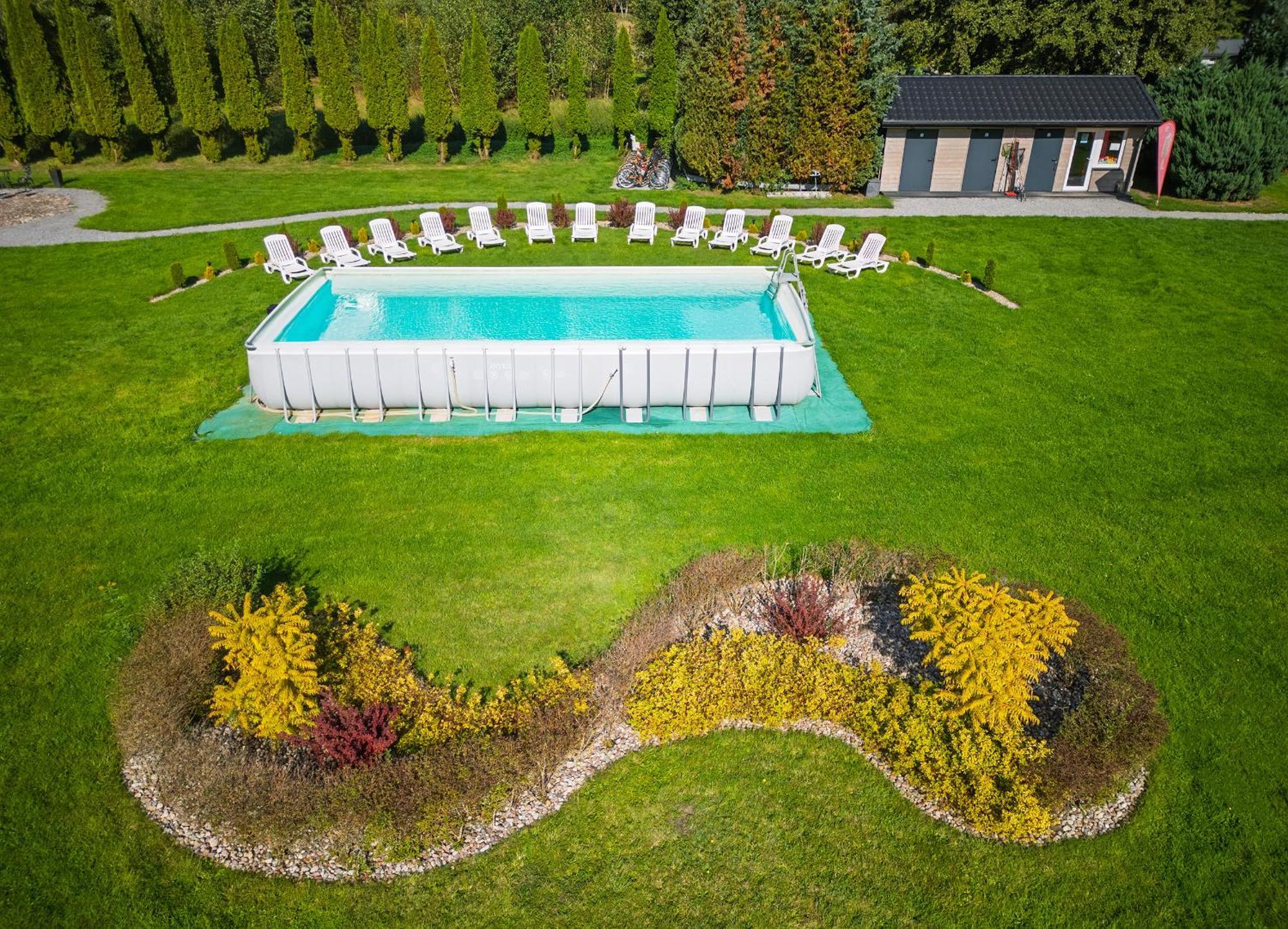 Domki Drewniane Na Splawiu Nad Morzem Ujście-Darłowskie Exterior foto