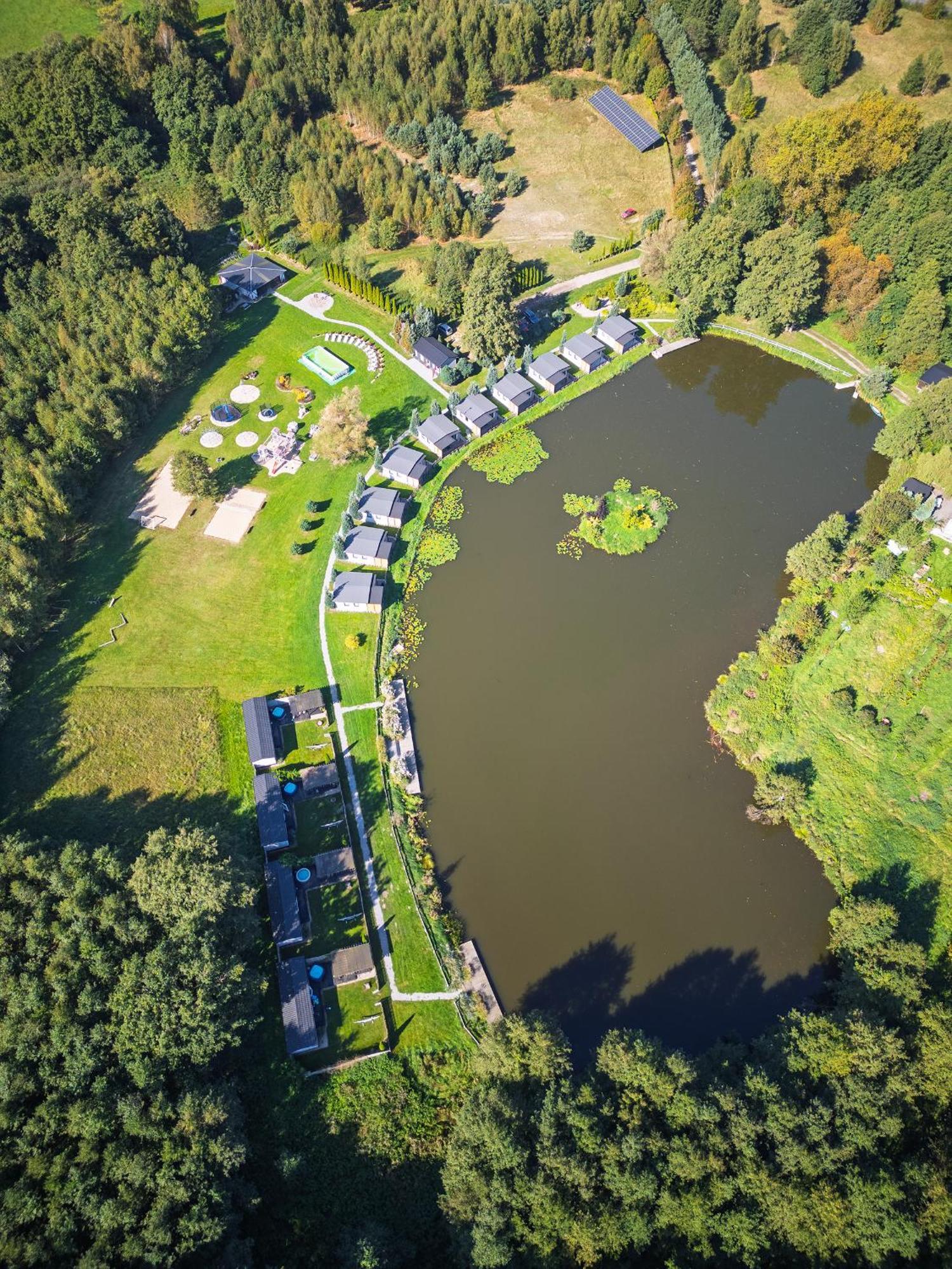 Domki Drewniane Na Splawiu Nad Morzem Ujście-Darłowskie Exterior foto