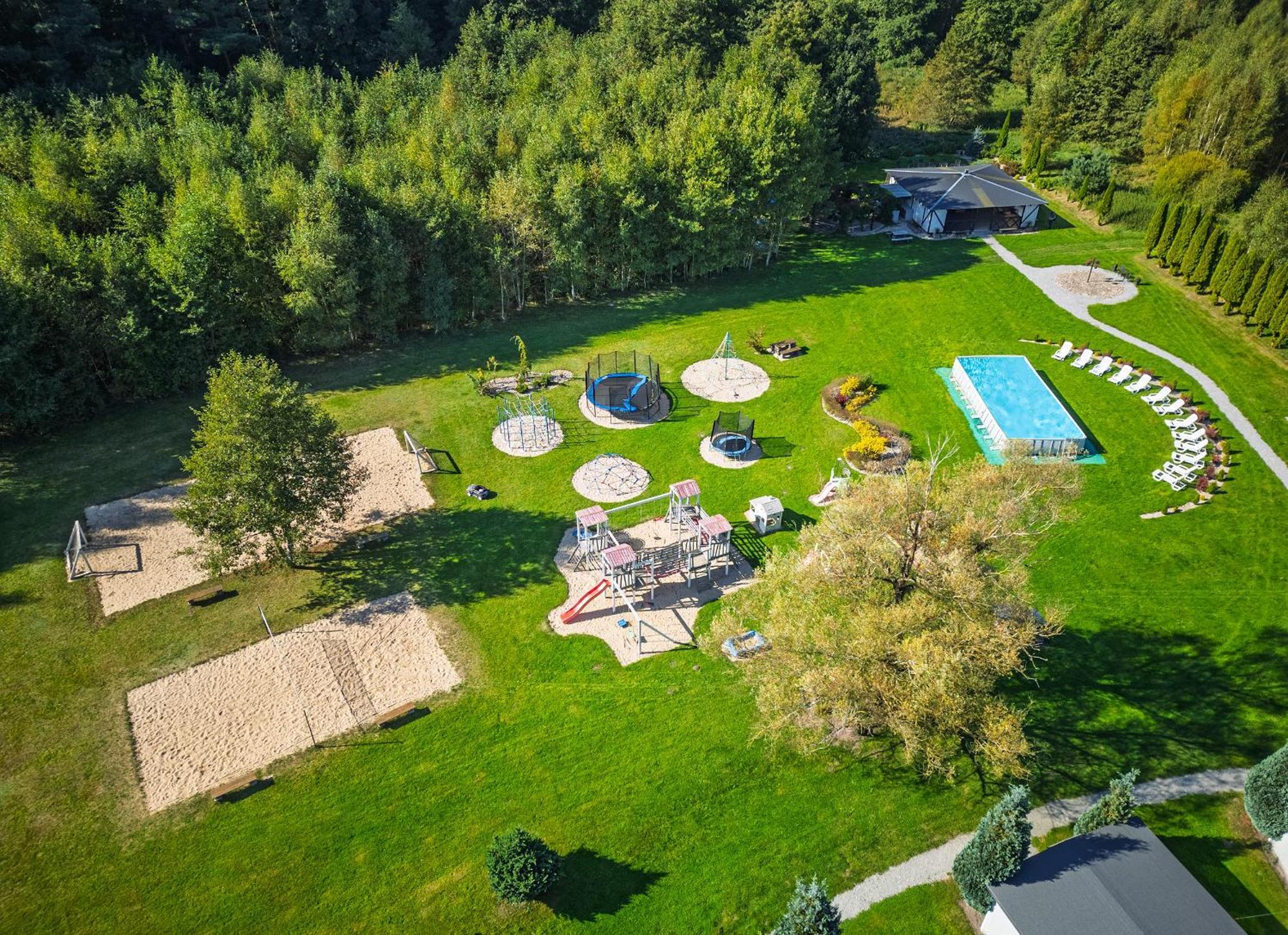 Domki Drewniane Na Splawiu Nad Morzem Ujście-Darłowskie Exterior foto