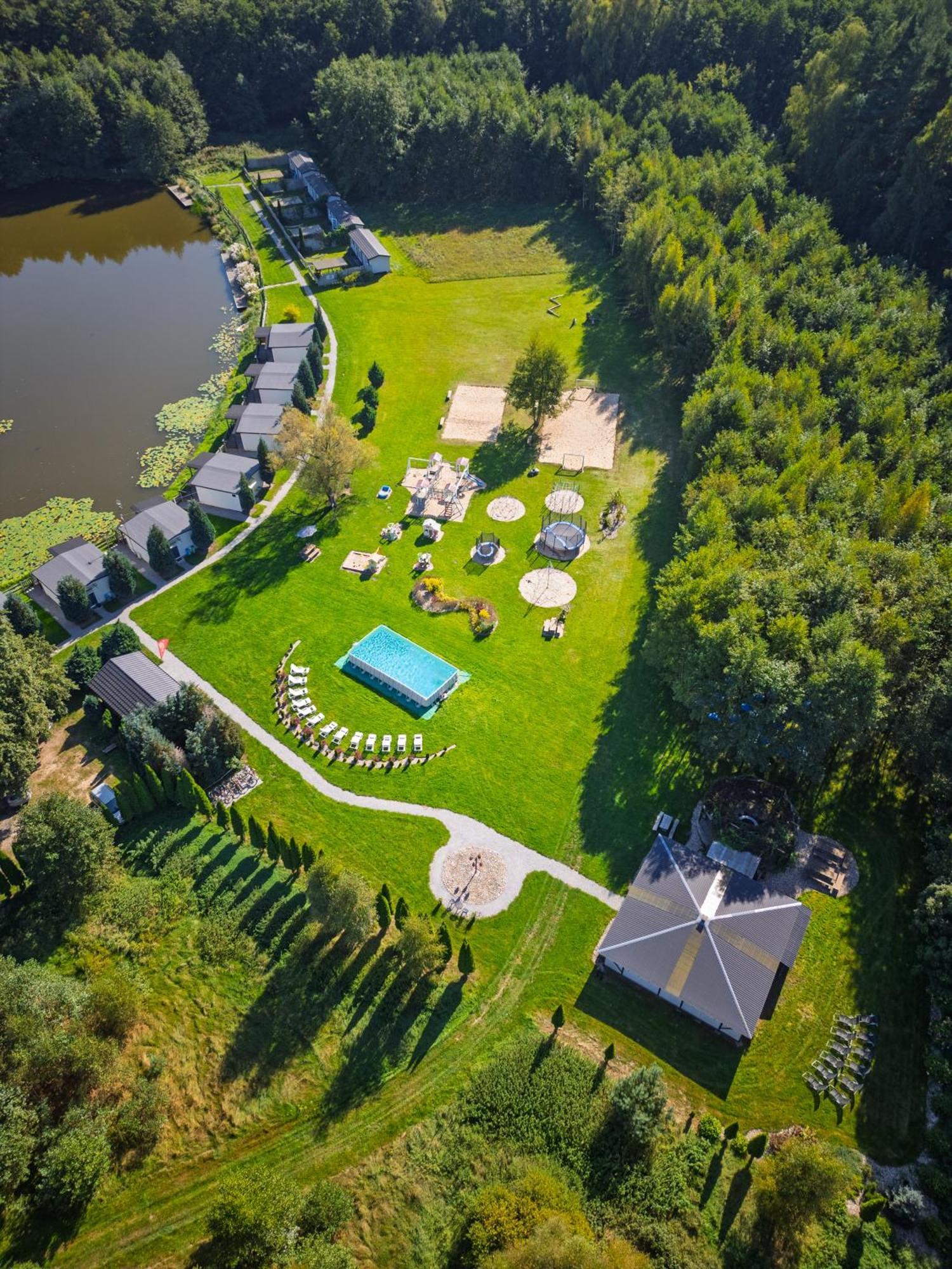 Domki Drewniane Na Splawiu Nad Morzem Ujście-Darłowskie Exterior foto