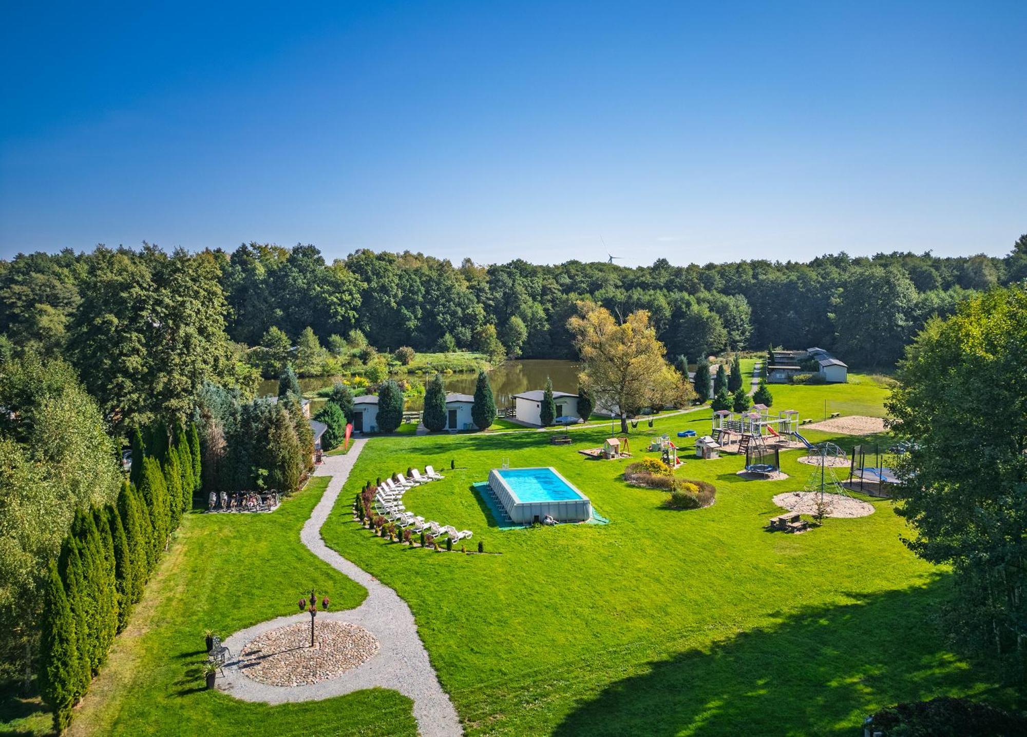 Domki Drewniane Na Splawiu Nad Morzem Ujście-Darłowskie Exterior foto