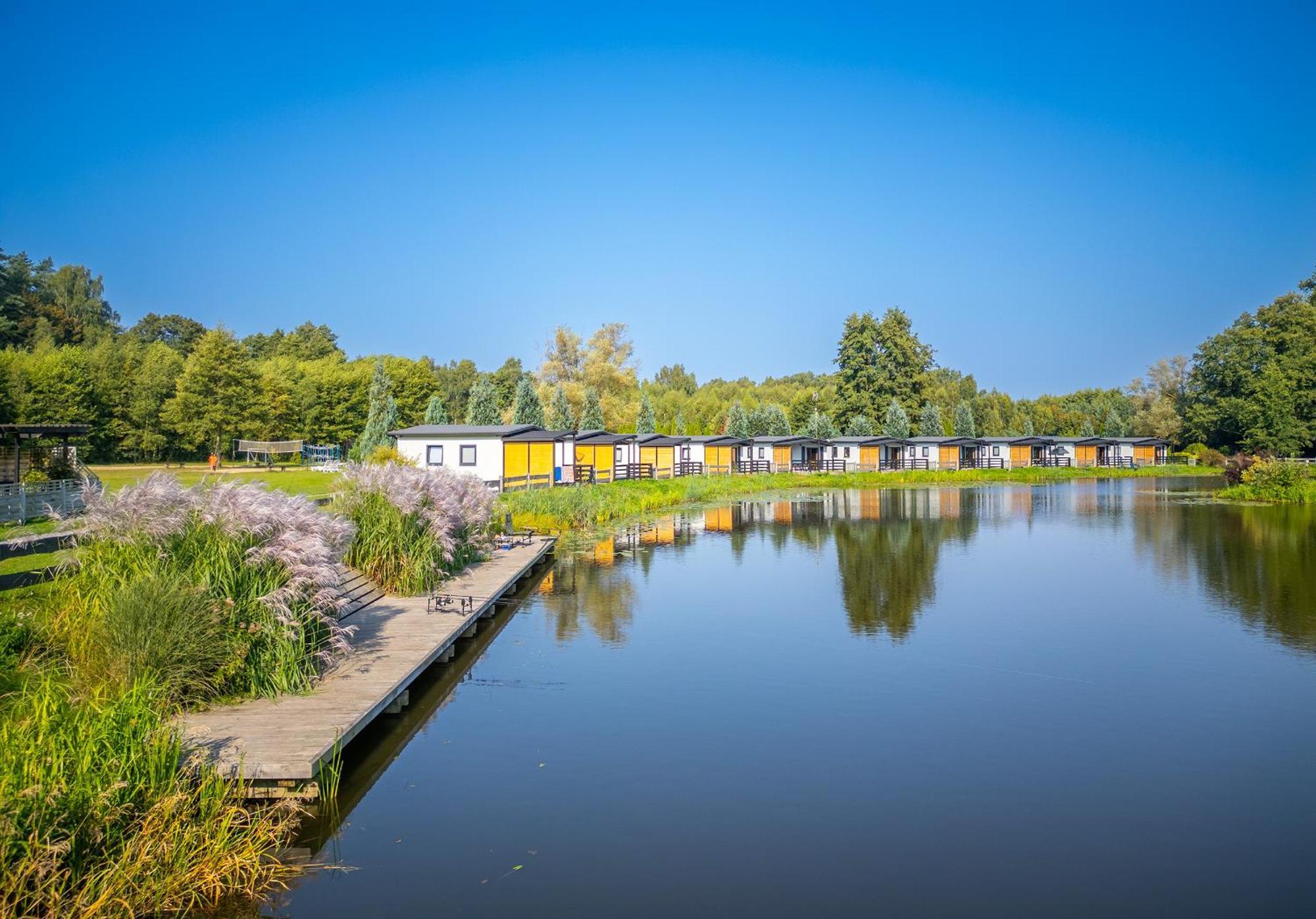 Domki Drewniane Na Splawiu Nad Morzem Ujście-Darłowskie Exterior foto