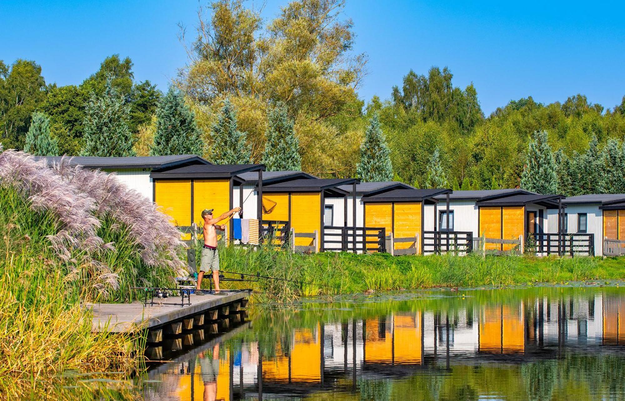Domki Drewniane Na Splawiu Nad Morzem Ujście-Darłowskie Exterior foto