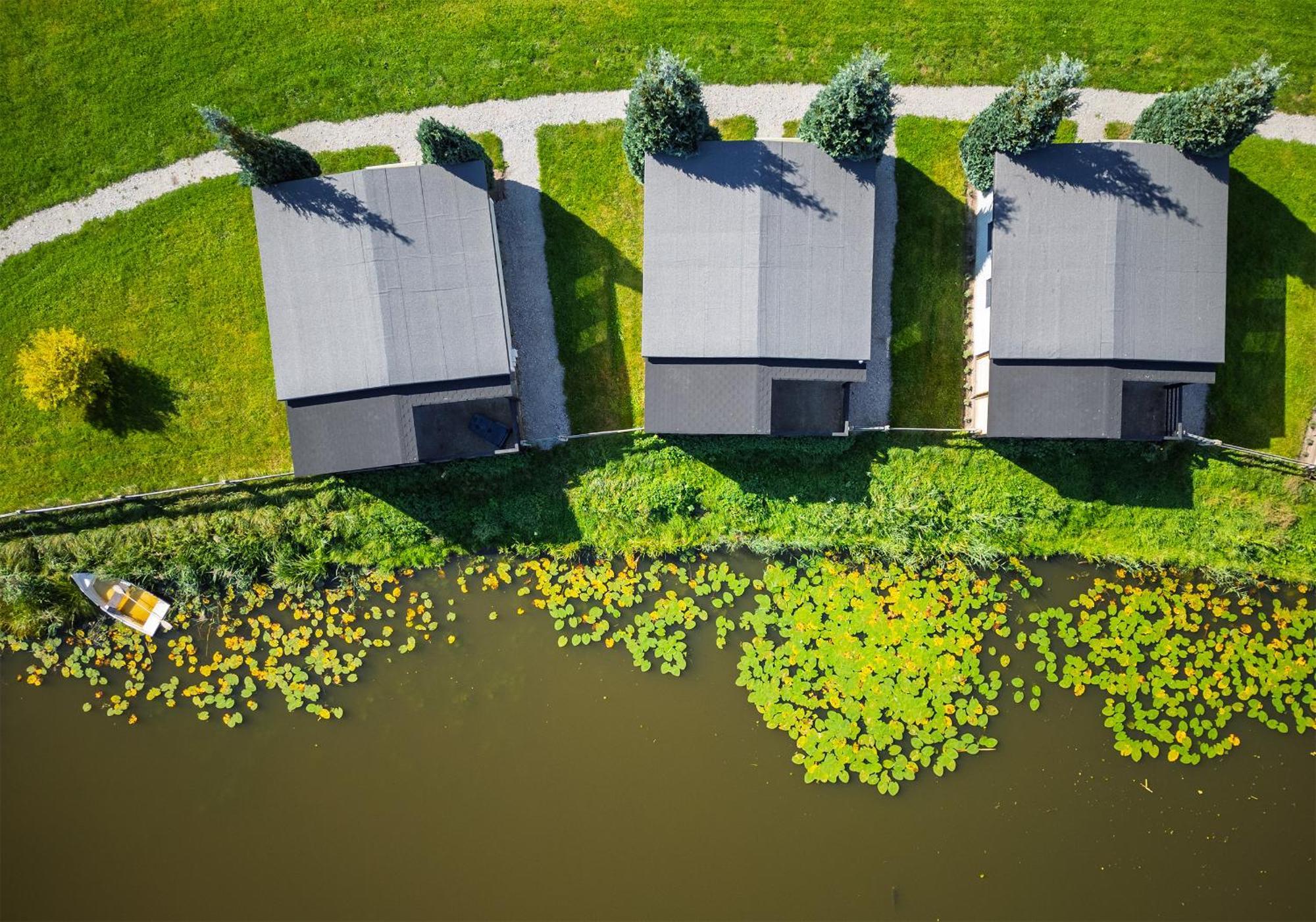 Domki Drewniane Na Splawiu Nad Morzem Ujście-Darłowskie Exterior foto