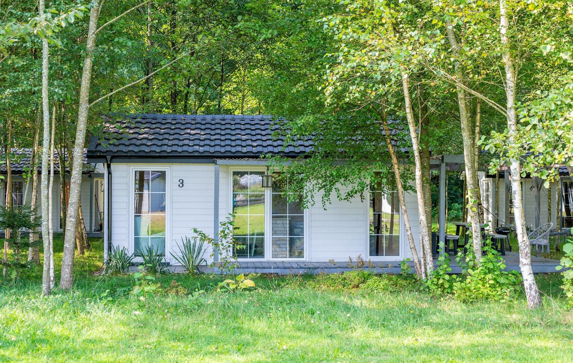 Domki Drewniane Na Splawiu Nad Morzem Ujście-Darłowskie Exterior foto